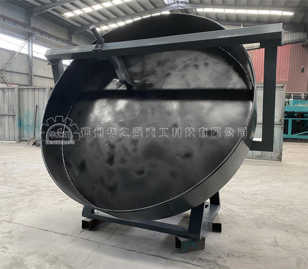 污泥圆盘造粒机工厂实拍图